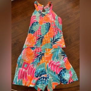 Lilly Pulitzer Edona Romper Size 2